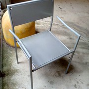 6 sedie alluminio